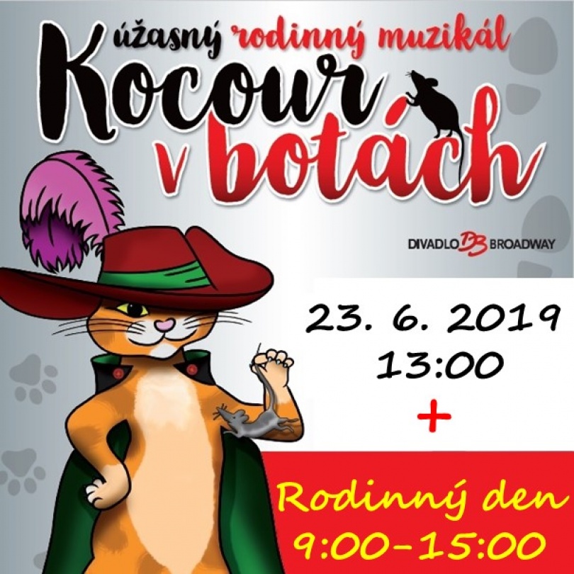 Kocour v botách 23. 6. 2019